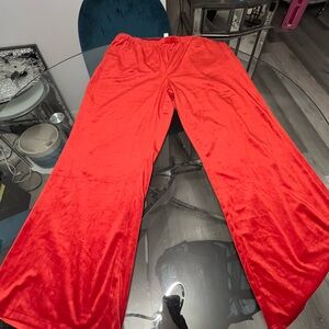 4 / $20 Joe Fresh Bold Wide Leg Velvet Pants